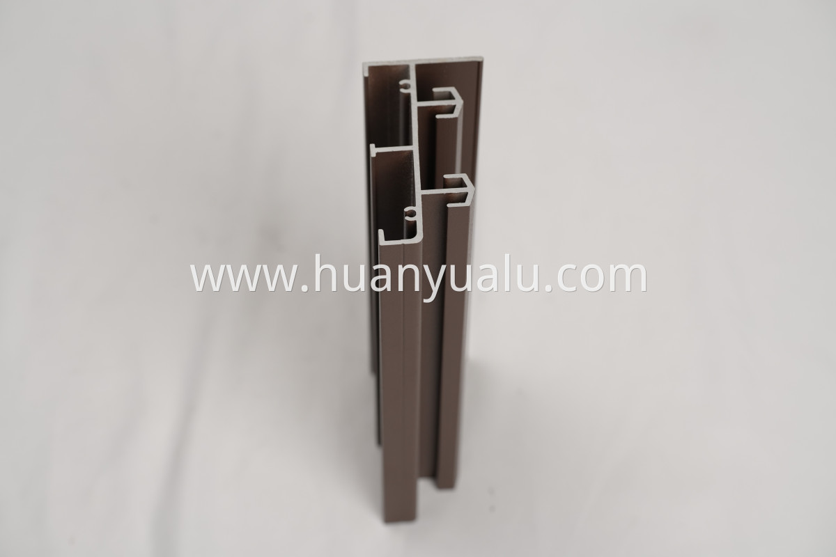 Spray painted door and window profiles